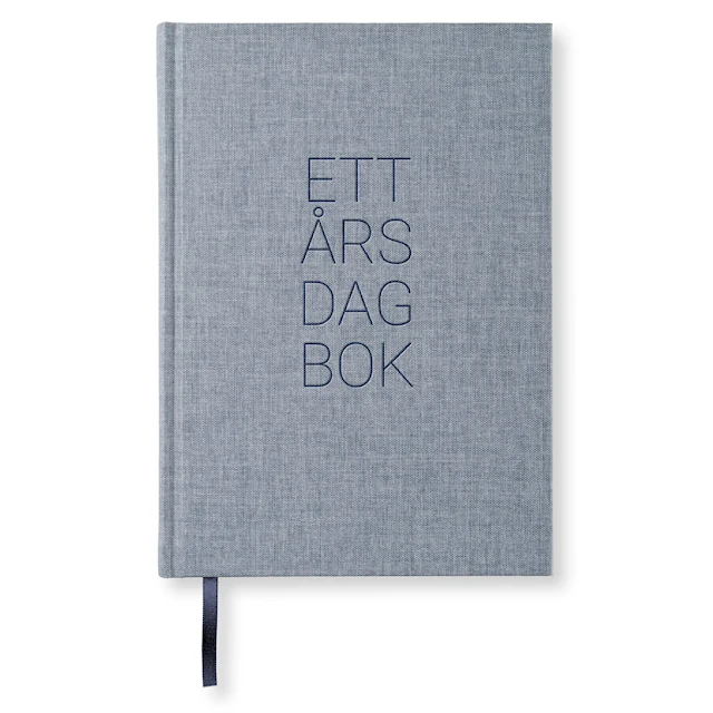 1-Års Dagbok A5 Denim Paperstyle