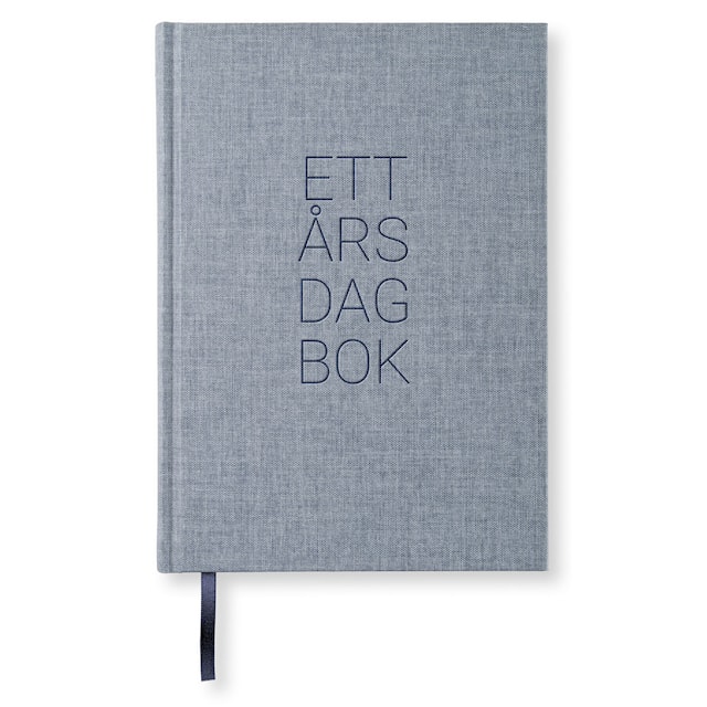 Produktbild 1 för 1-Års Dagbok A5 Denim Paperstyle
