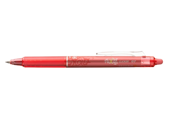 Frixion Clicker 0,7 Coral Pink Raderbar, Pilot