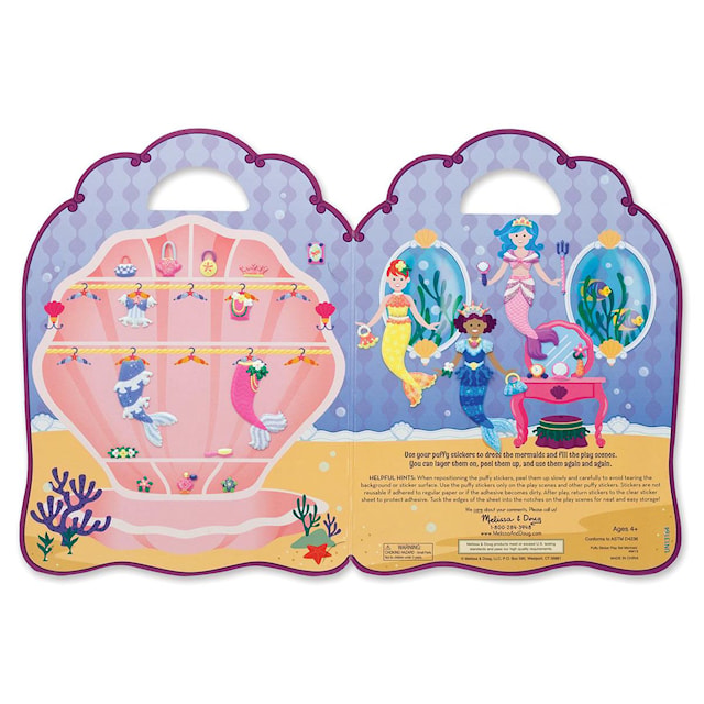 Produktbilde 2 for Reusable Puffy Stickers Mermaid Melissa & Doug
