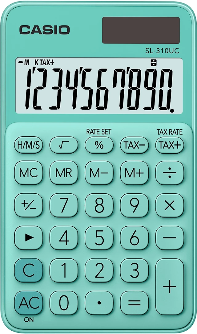 Peruslaskin SL-310UC GN Casio