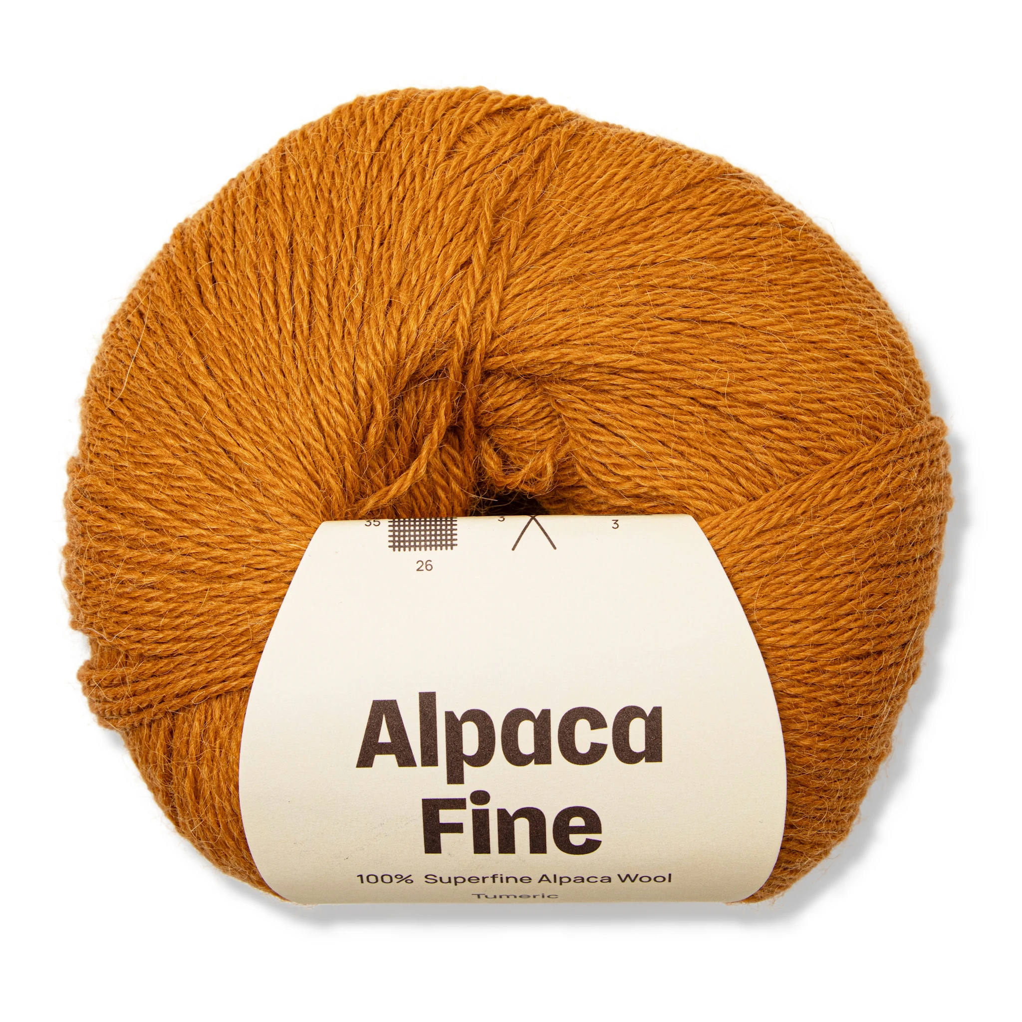 Produktbild för Alpaca Fine 50 g Tumeric A210 Adlibris