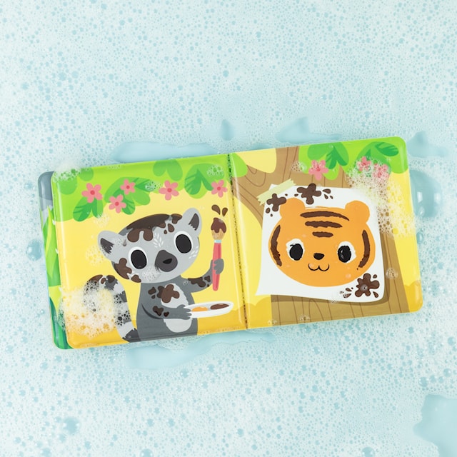 Produktbilde 5 for Badebok Jungel Tiger Tribe