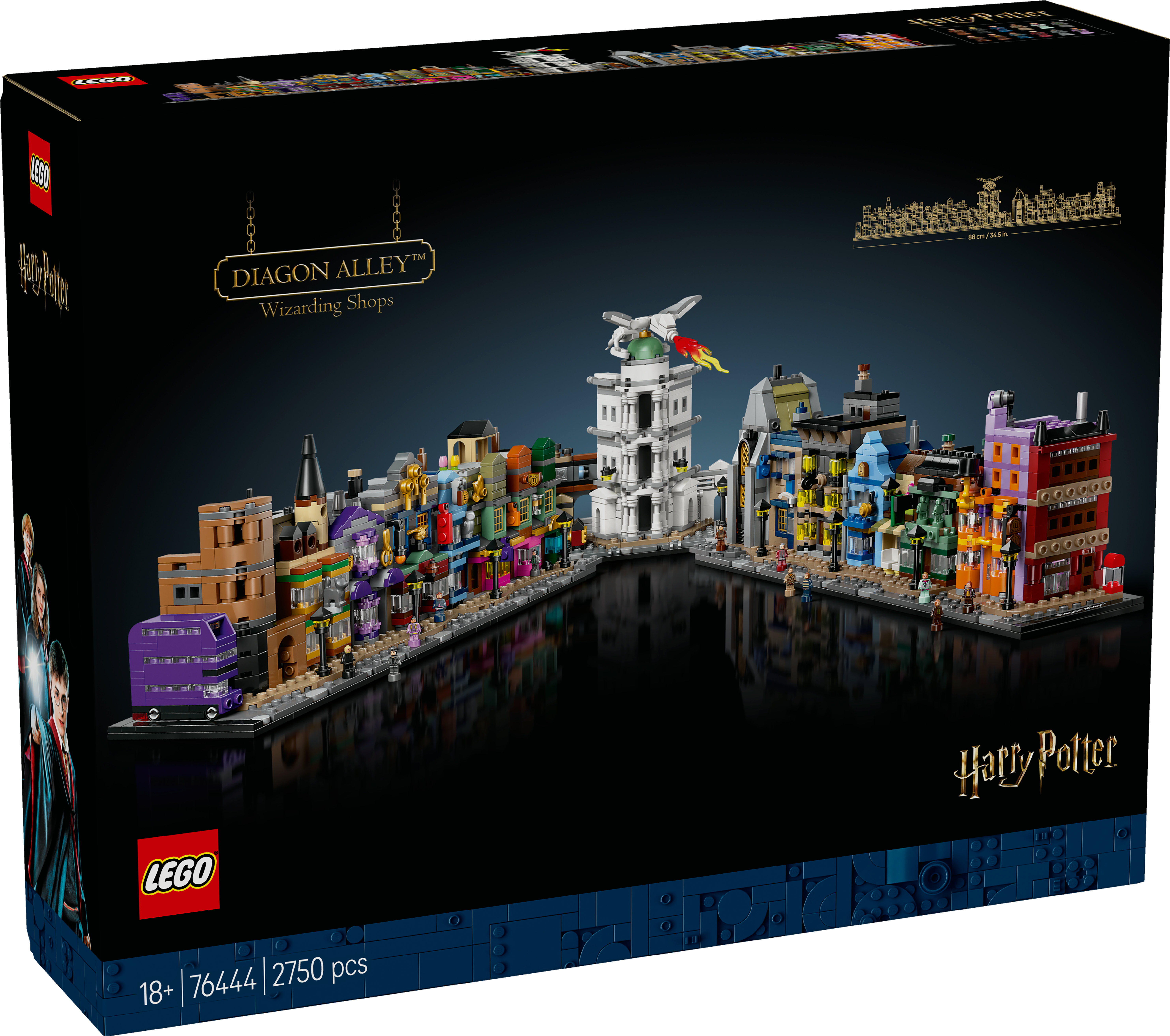Diagongrändens trollkarlsbutiker LEGO® Harry Potter™ (76444)