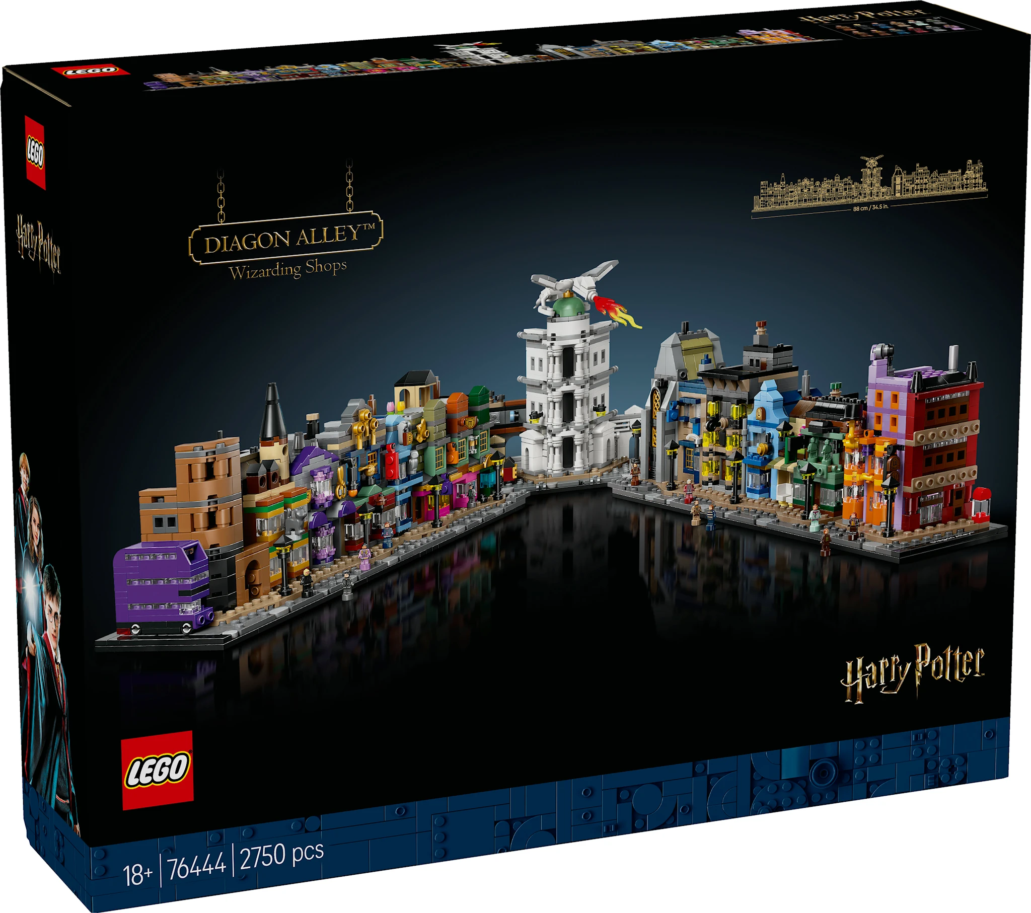 Tuotekuva ille Viistokujan velhokaupat LEGO® Harry Potter™ (76444)