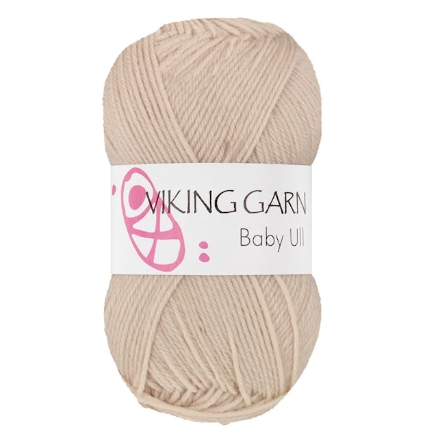 Baby Ull 50 g Hiekka 306 Viking Garn