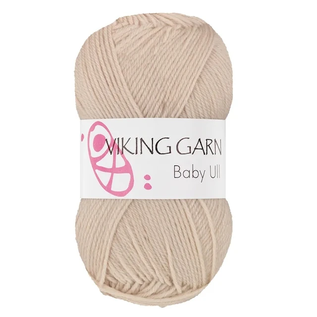 Baby Ull 50 g Hiekka 306 Viking Garn