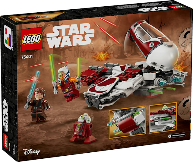 Tuotekuva 3 - Ahsokan Jedi Interceptor™ LEGO® Star Wars™ (75401)