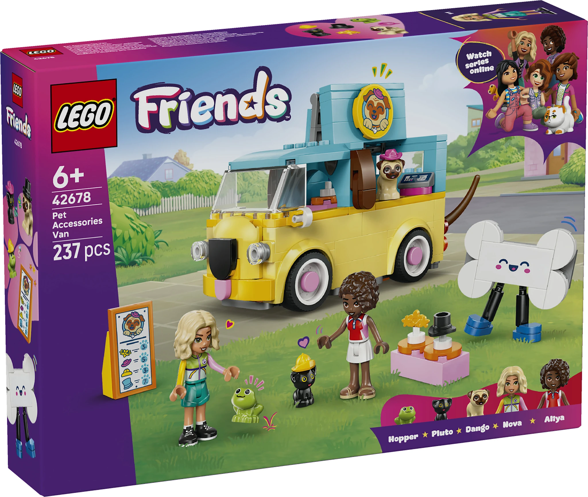 Produktbilde for Varebil med dyretilbehør LEGO® Friends (42678)