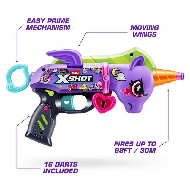 Produktbilde 3 for Blastercorn Dark Unicorn X-shot Darts