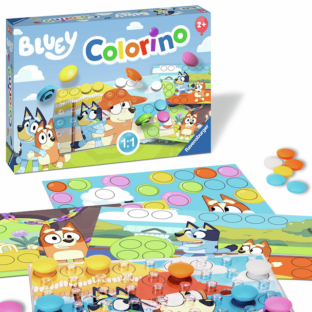 Tuotekuva 3 - Bluey Colorino SV/NO/DA/FI Ravensburger