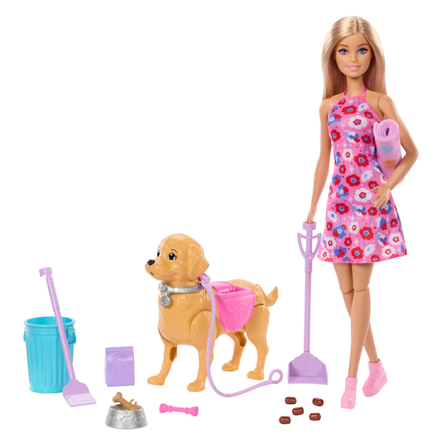 Tuotekuva 5 - Walk And Potty Barbie Malibu Leikkisetti Barbie
