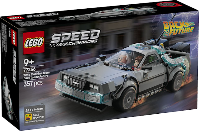 Produktbild 1 för Tidsmaskinen från Tillbaka till framtiden LEGO Speed Champions (77256)