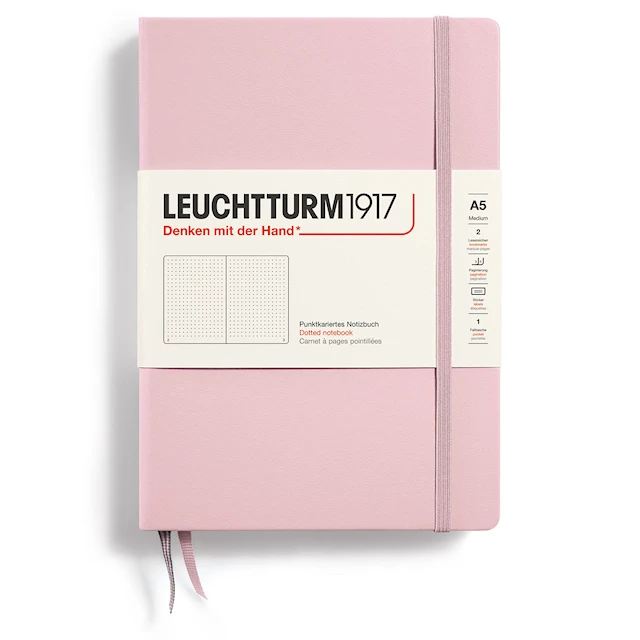 Muistikirja A5 Kovakantinen Rudullinen Jauhe Leuchtturm1917