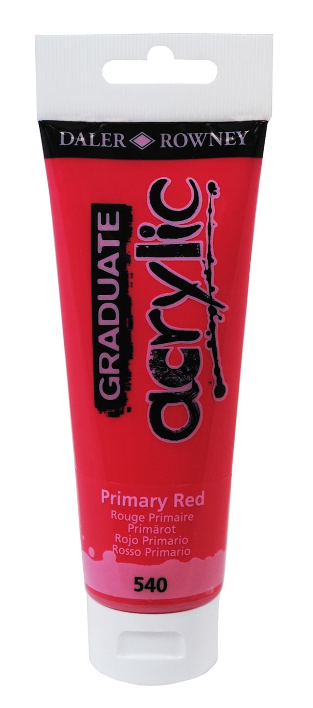 Graduate Acrylic 120 ml Punainen