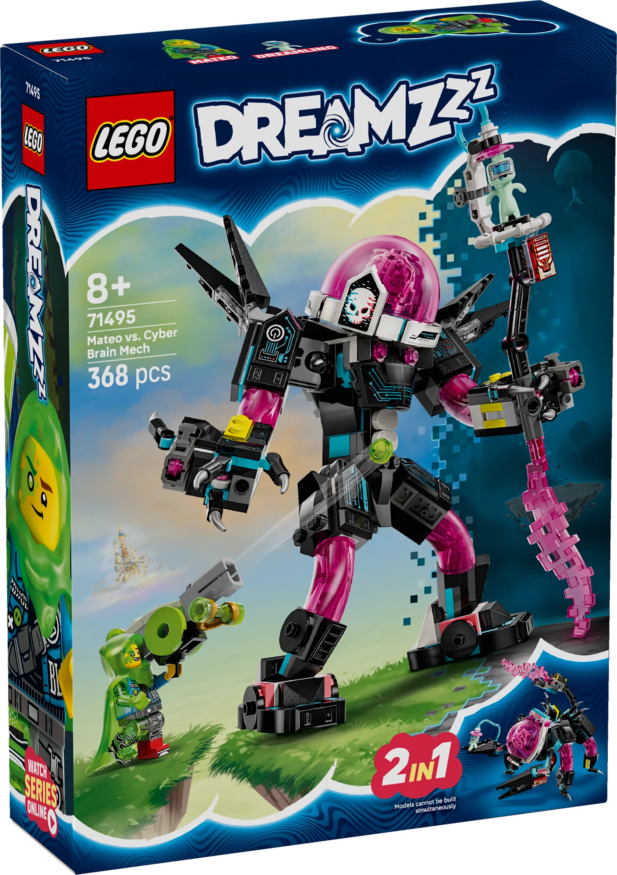 Tuotekuva ille Mateo vastaan kyberälykkörobotti LEGO® DREAMZzz (71495)