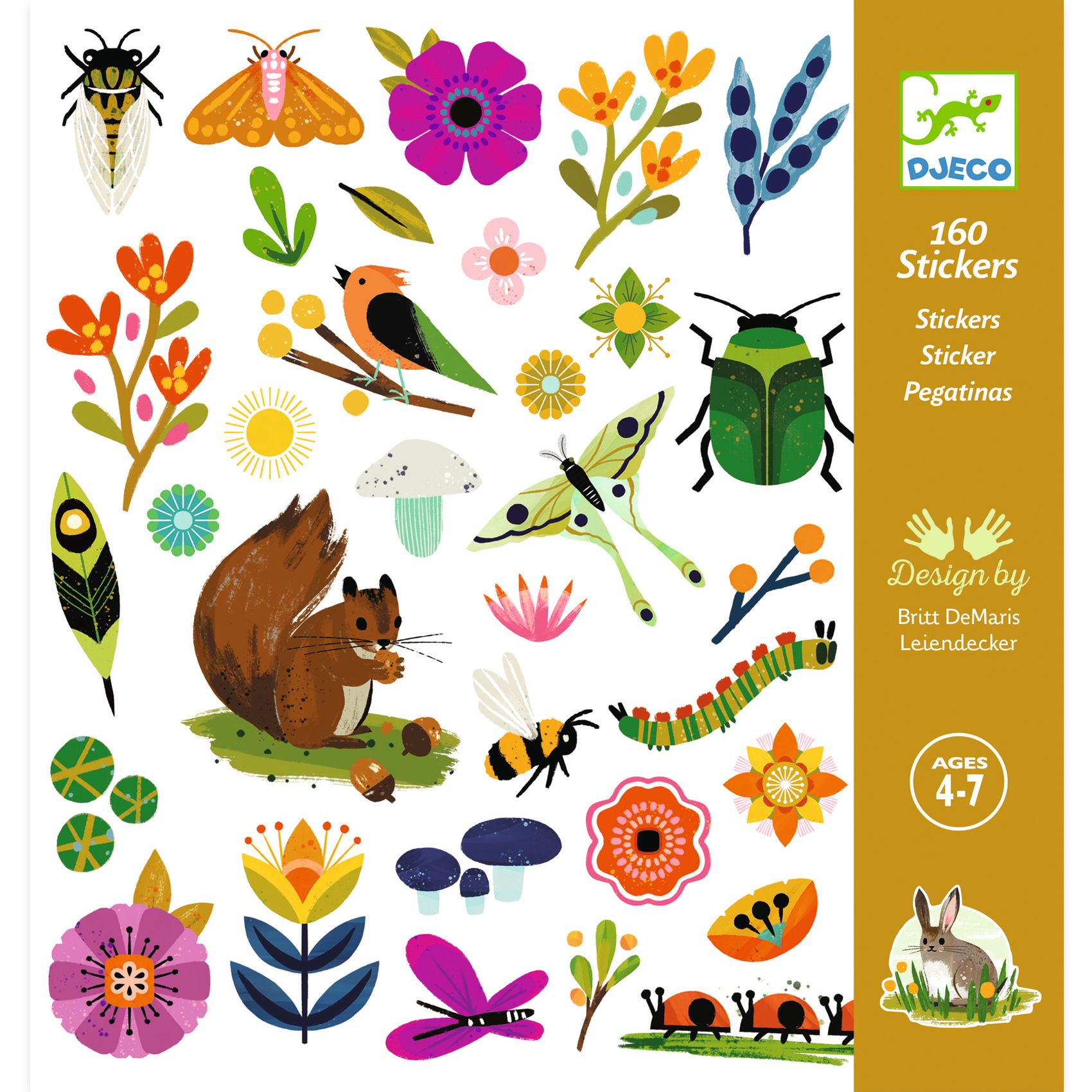 Tarrat Puutarha 160-pack Djeco