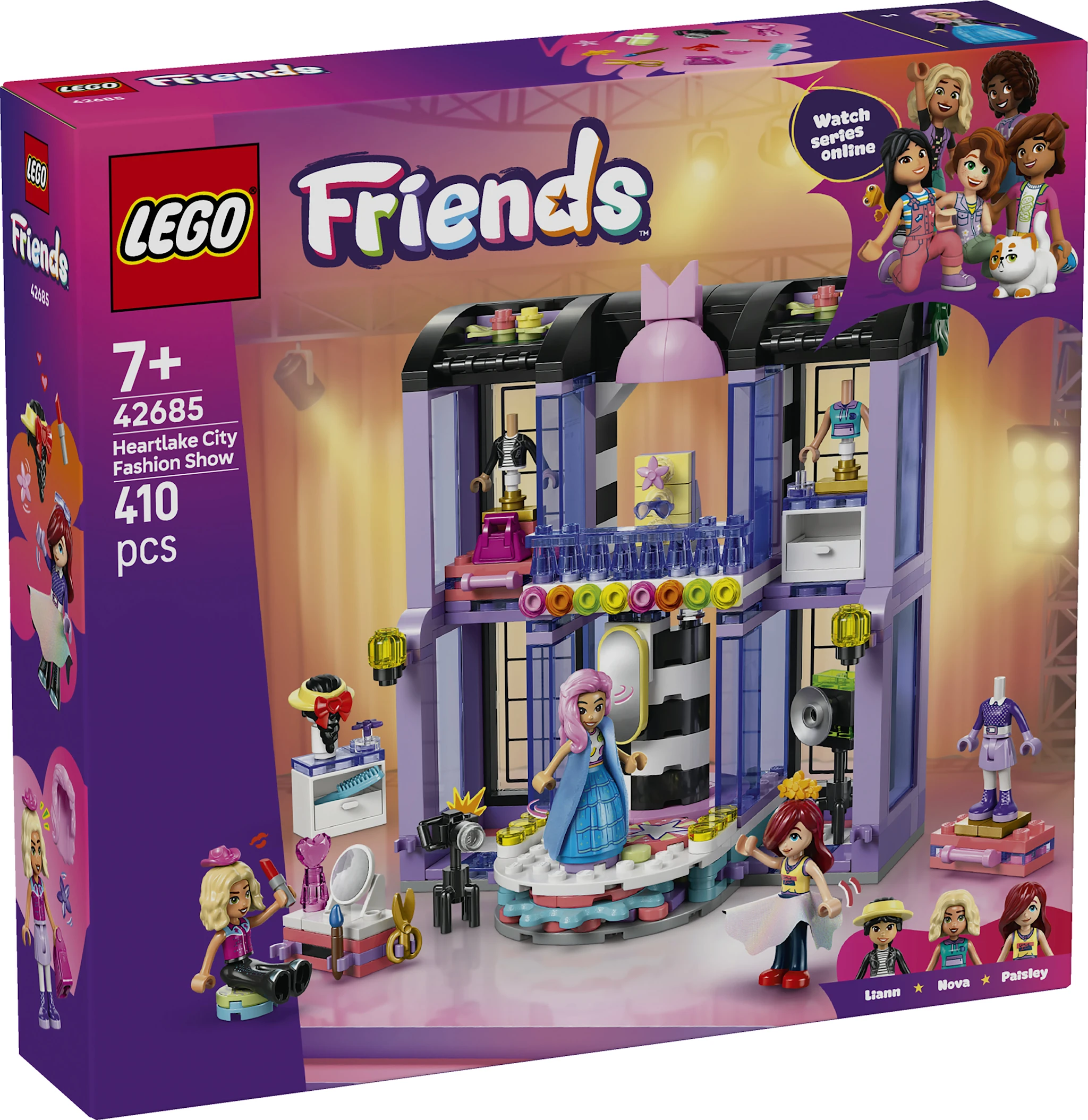 Tuotekuva ille Heartlake Cityn muotinäytös LEGO Friends (42685)