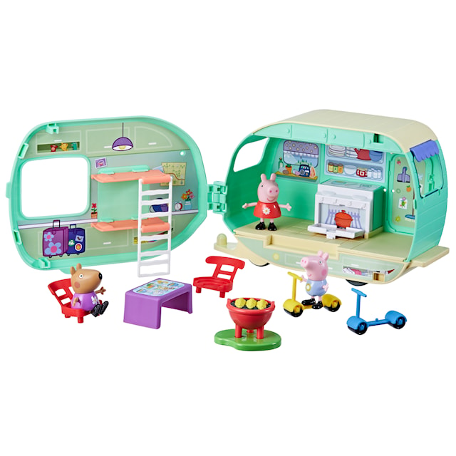 Tuotekuva 1 - Greta Gris Caravan figuurien kanssa