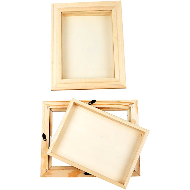 Produktbilde 2 for 3D ramme med glass, D: 2,5 cm, str. 18,2x23,2 cm, 1 stk.