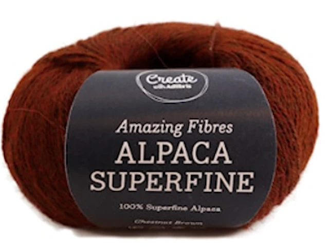 Alpaca Fine 50 g Chestnut brown A207 Adlibris