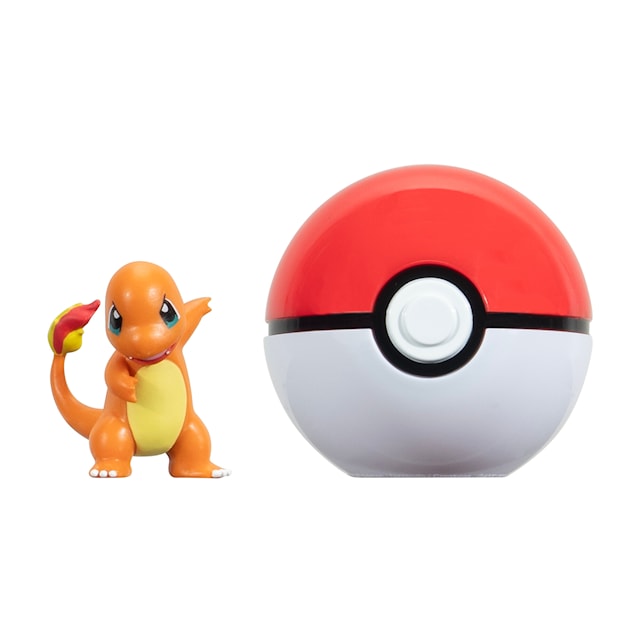 Tuotekuva 1 - Pokemon Clip N Go Charmander With Poke Ball