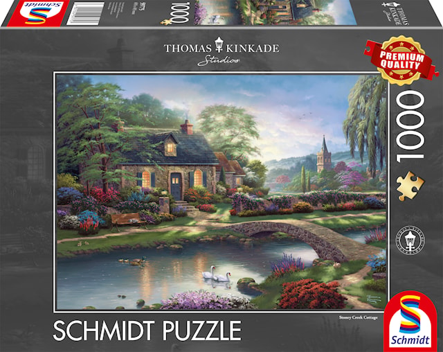 Palapeli Stoney Creek Cottage 1000 palaa Schmidt
