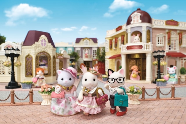 Tuotekuva 2 - Muotileikkisetti ja persialaiskissa Sylvanian Families