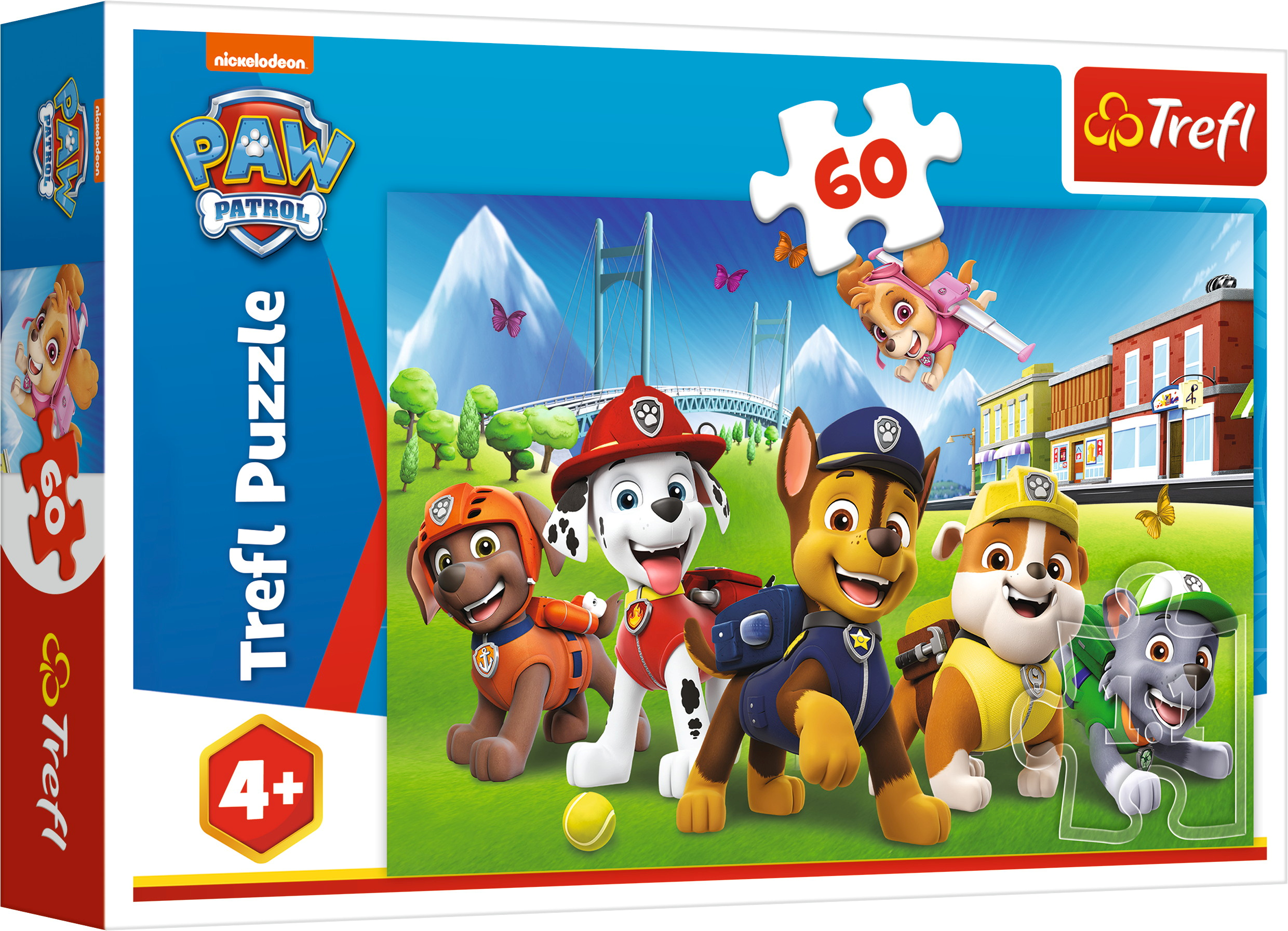 Pussel Paw Patrol 60 bitar, Trefl