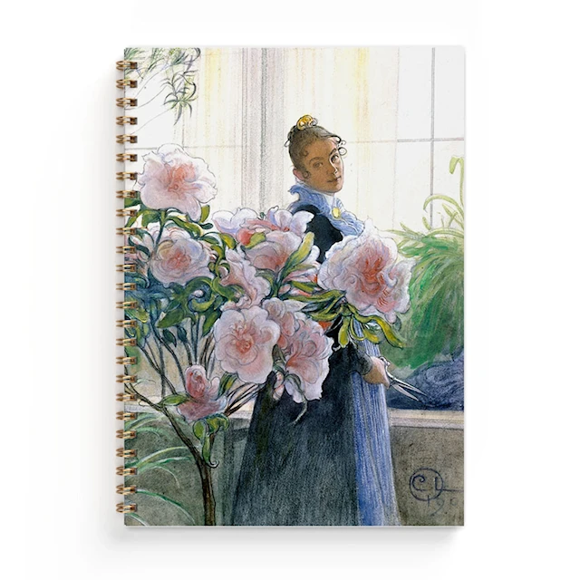 Muistikirja A5 Carl Larsson Atsalea