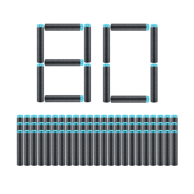 Produktbilde 3 for Refill 80-pack X-shot Darts