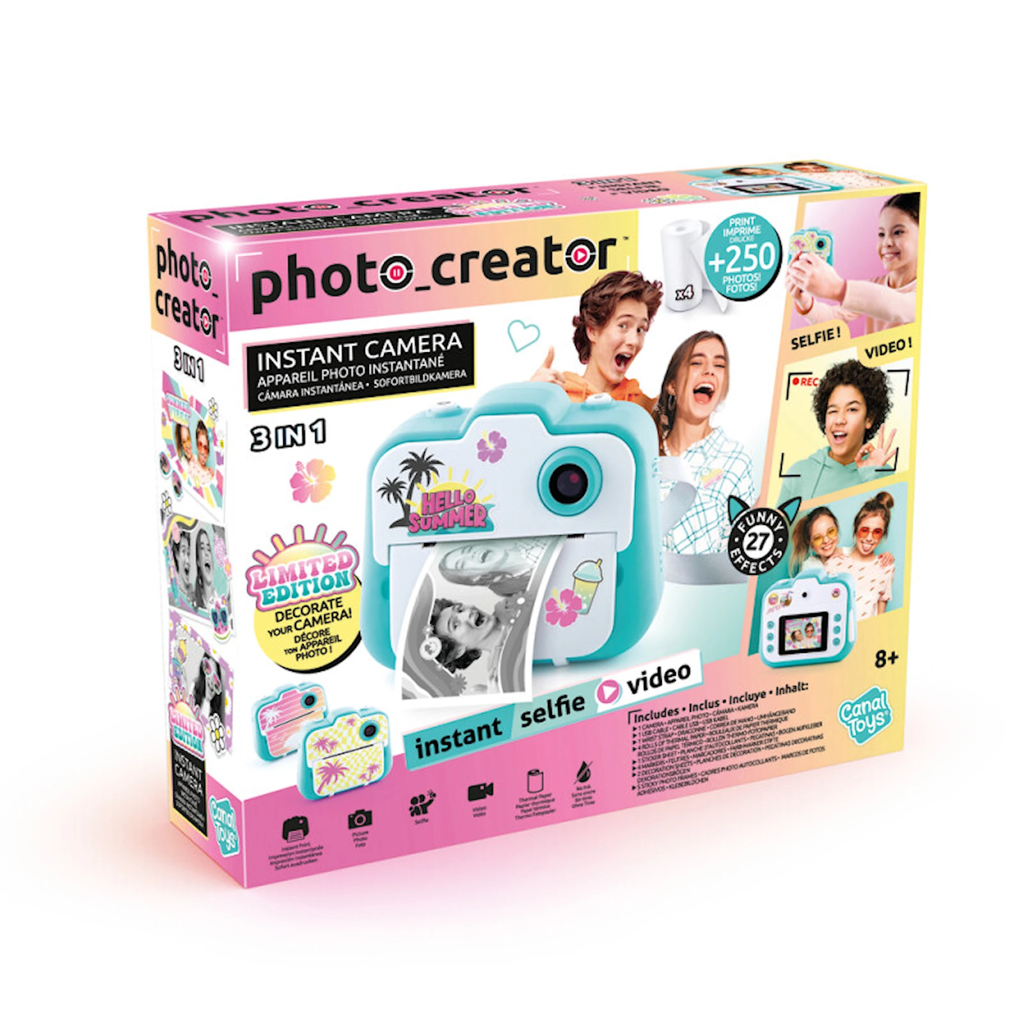 Produktbild för Instant Camera Summer Edition Studio Creator