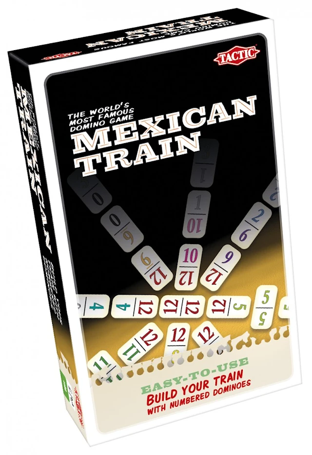 Mexican Train -matkapeli (FI/SE/NO/DK/EN)