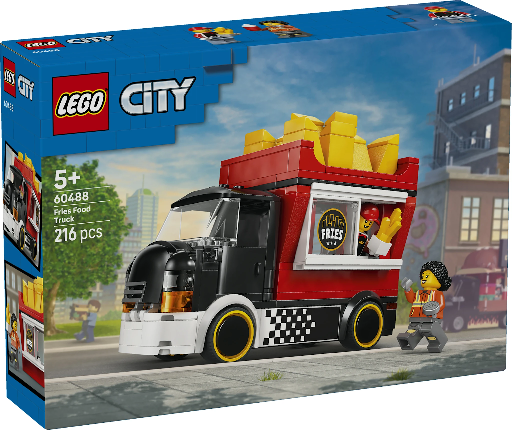 Tuotekuva ille Ranskalaisperuna-auto LEGO City Great Vehicles (60488)