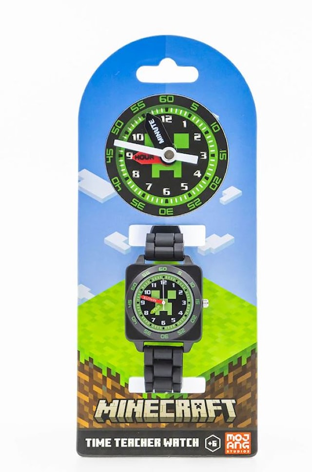 Produktbilde 4 for Time Teacher analog barneklokke Minecraft Accutime