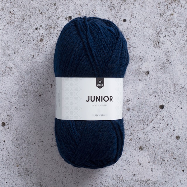 Junior Akryylisekoitelanka 50 g Laivasto (67017) Järbo