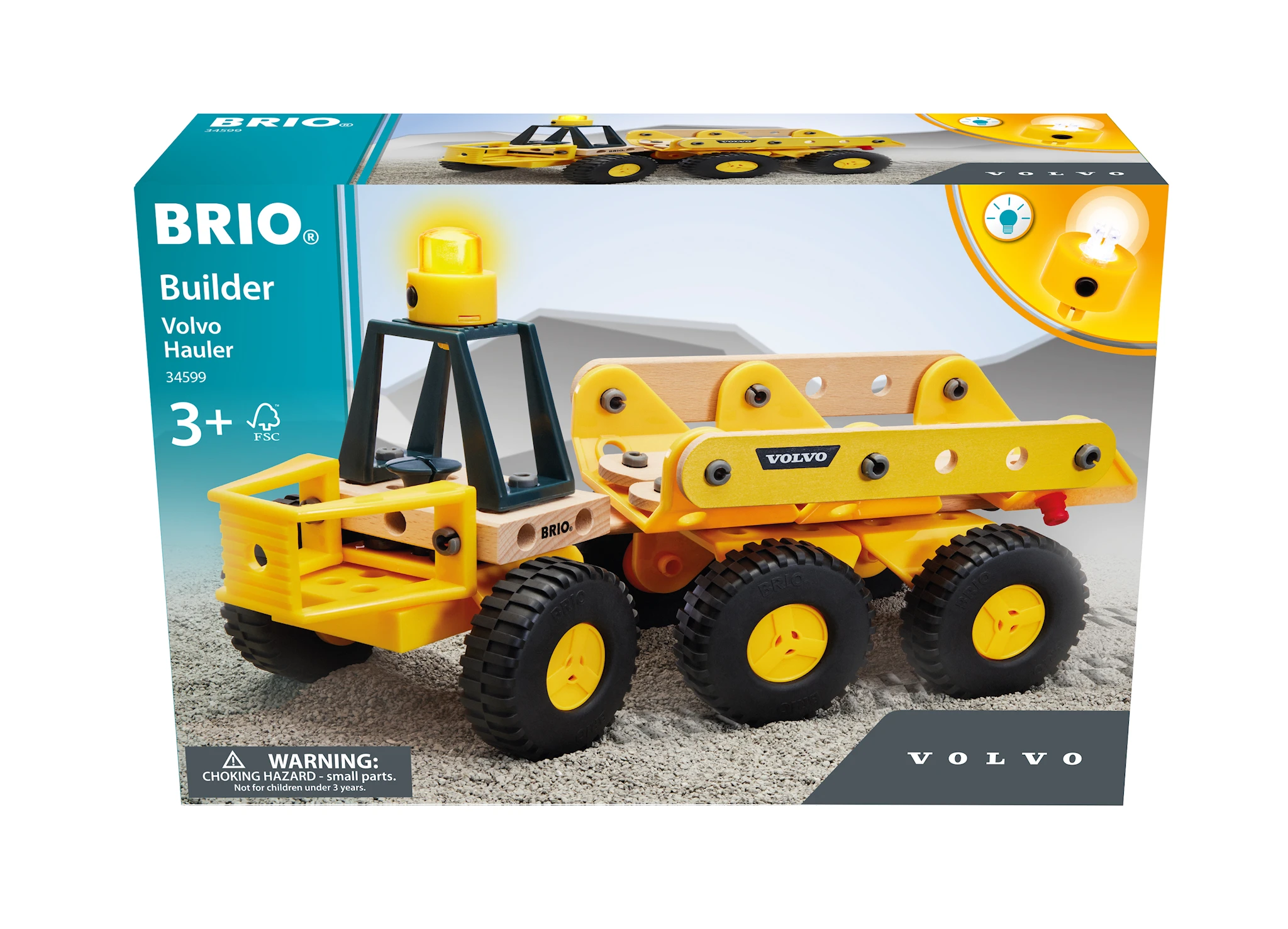 Tuotekuva ille Builder Volvo -sturi (34599) BRIO