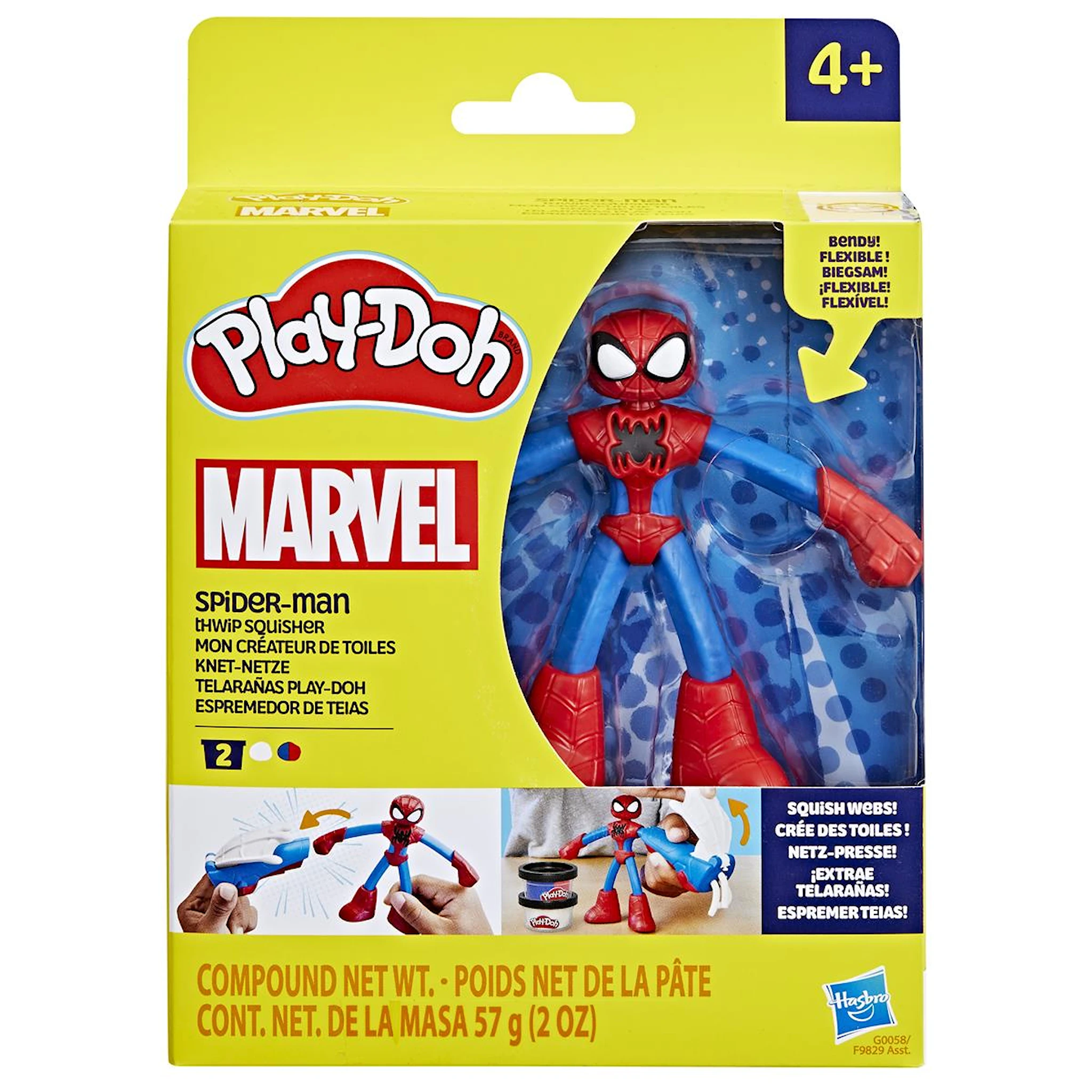 Produktbild för Play-Doh Marvel Spider-Man & Compound