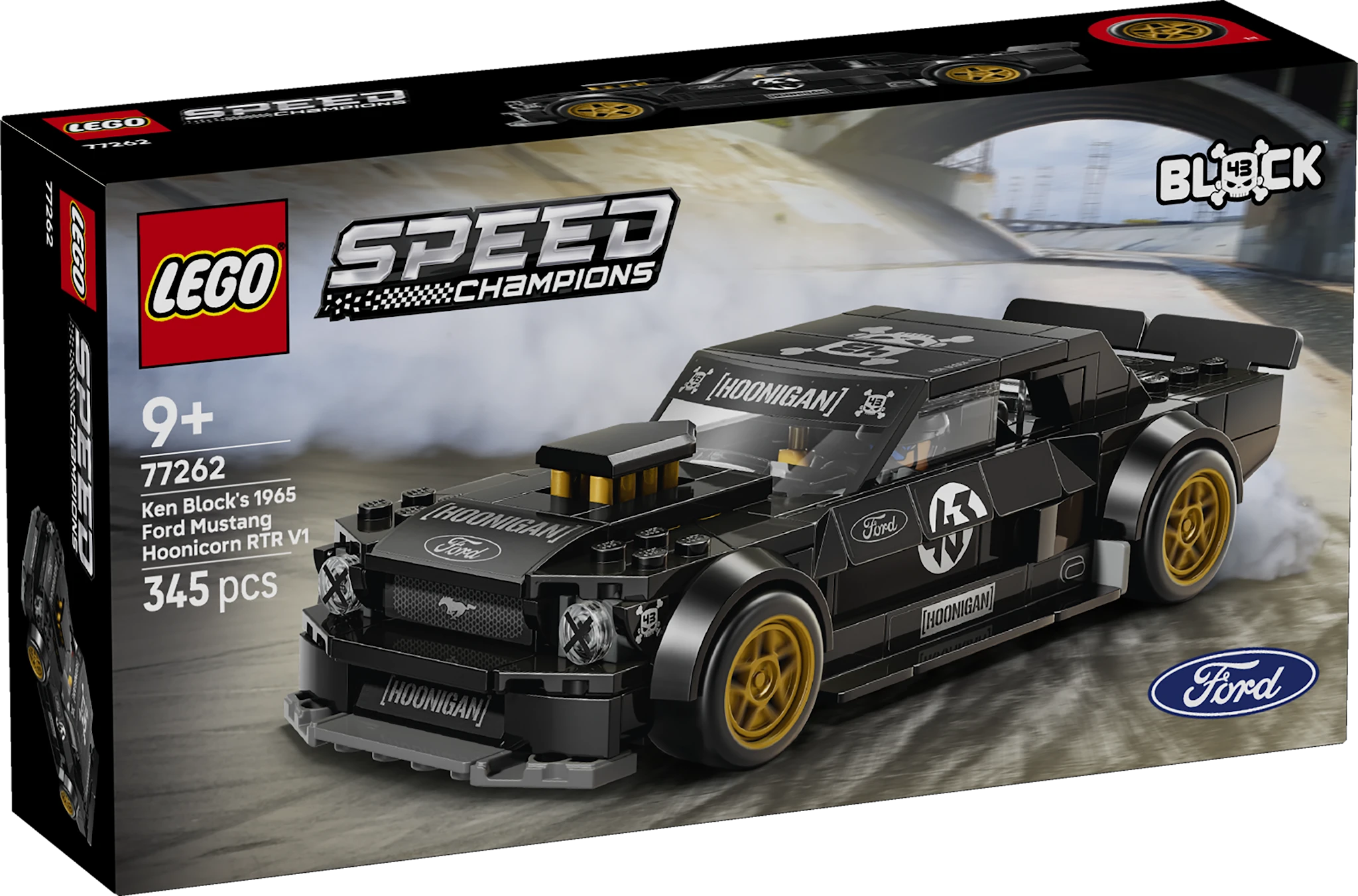 Tuotekuva ille Ken Blockin ’65 Ford Mustang Hoonicorn V1 LEGO® Speed Champions (77262)