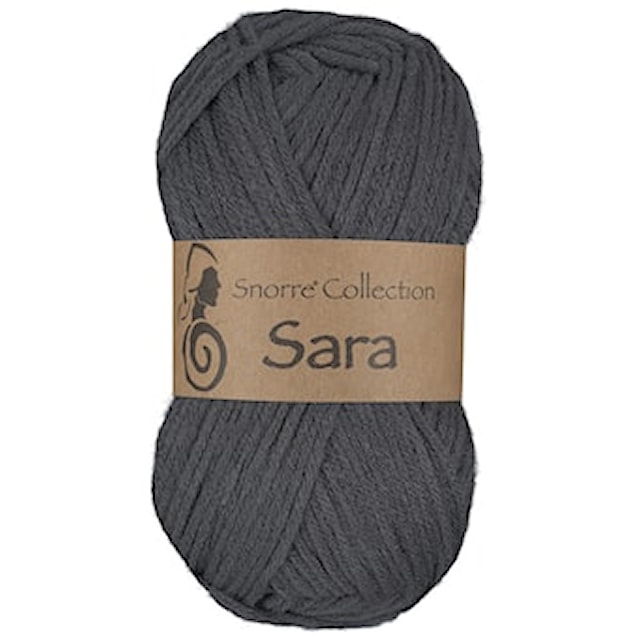 Sara Akryylilanka 50 g Harmaa 915 Viking Snorre