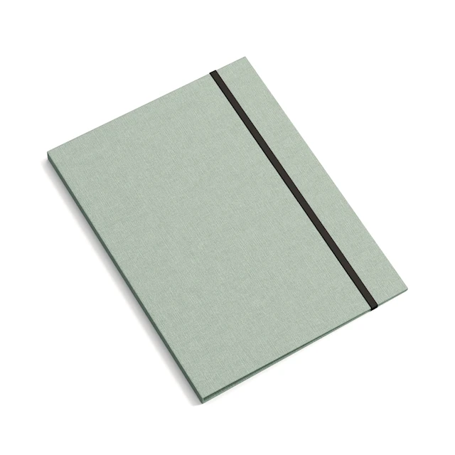 Mapp Paulina A4 Soft Teal Bigso Box of Sweden