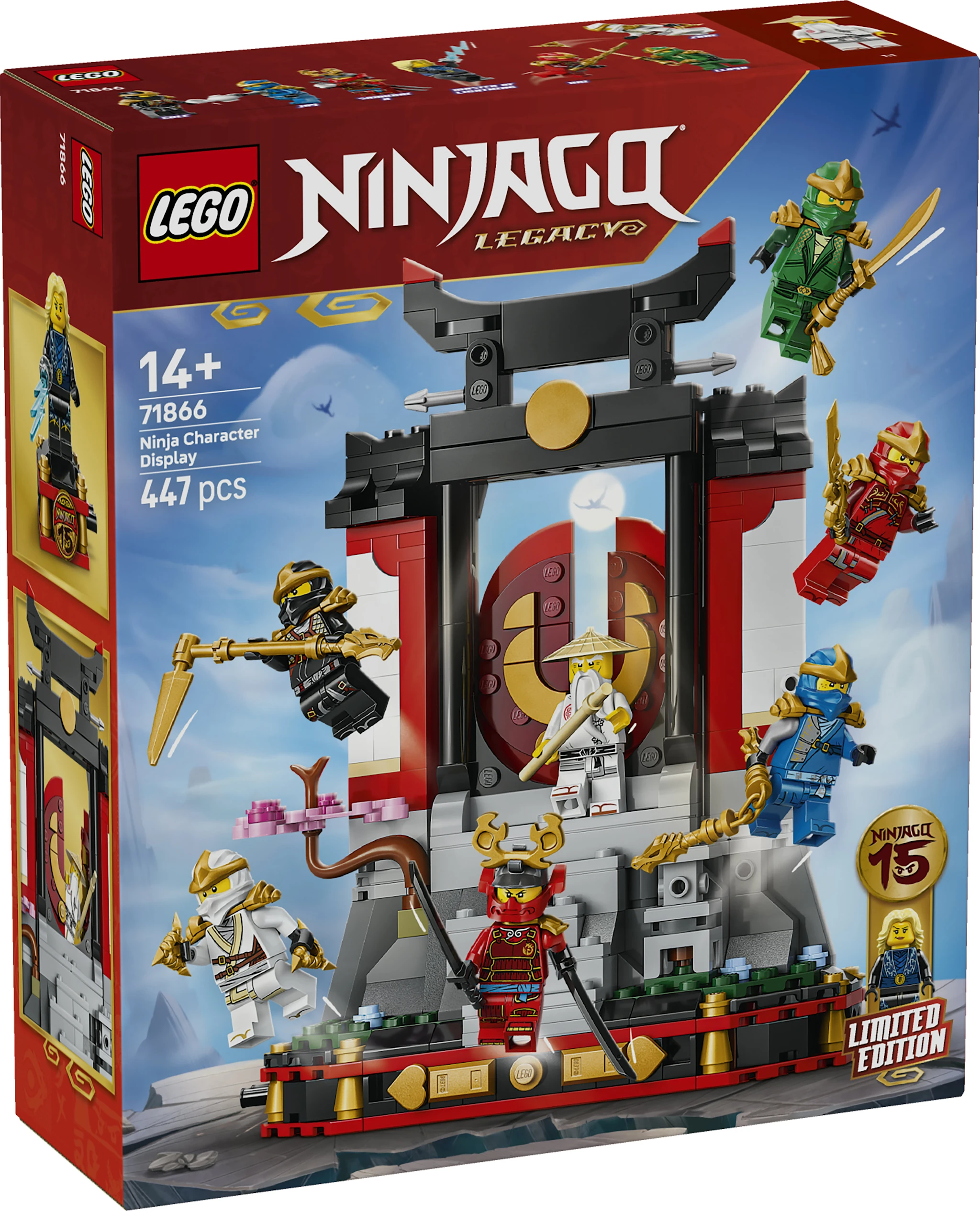 Tuotekuva ille Ninjahahmokollaasi – 15-vuotisjuhlamalli LEGO® Ninjago (71866)