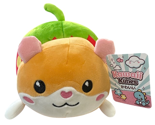 Tuotekuva 1 - Hamsteri Mansikka Pehmolelu 25 cm Kawaii Kuties