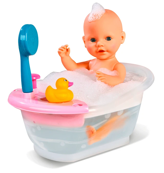 New Born Baby Badkar med Dusch