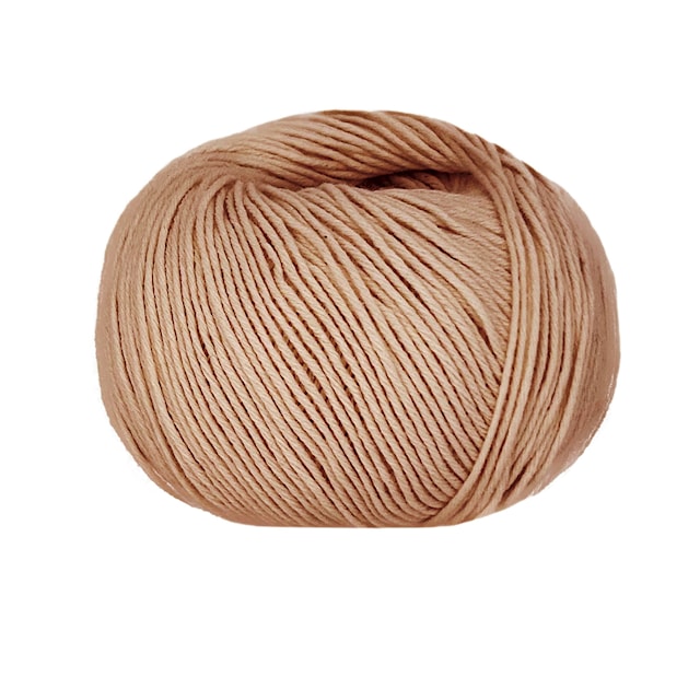 Cashcot organisk bomull och kashmir 50gr Camello 275 Lana Gatto