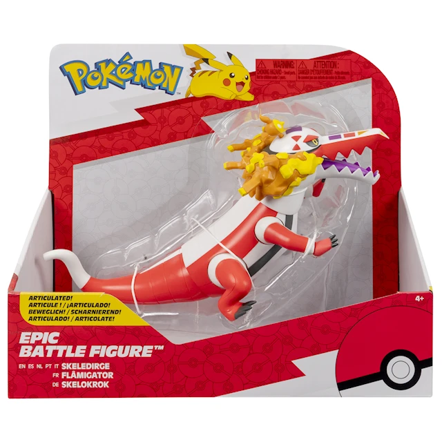 Toimintahahmo Skeledirge 30 cm Pokémon