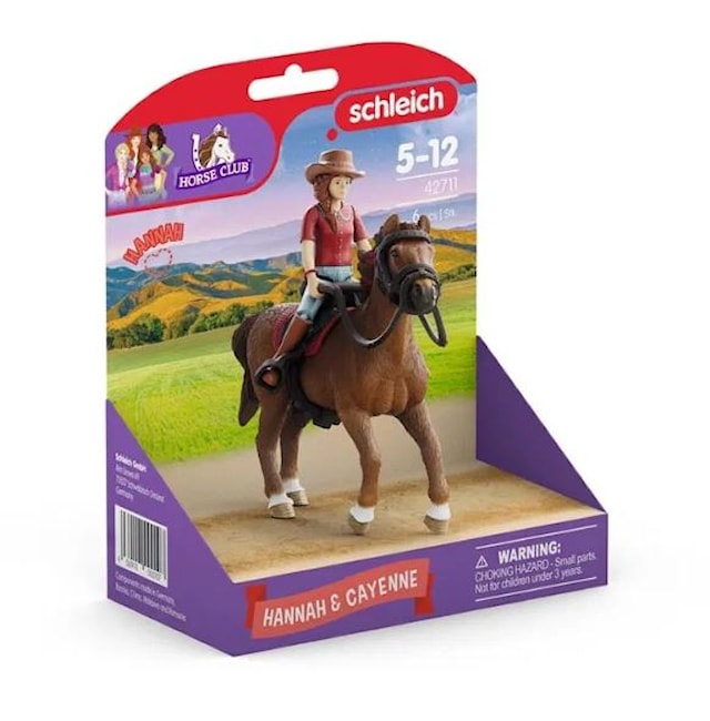 Tuotekuva 3 - Schleich Horse Club Hannah & Cayenne