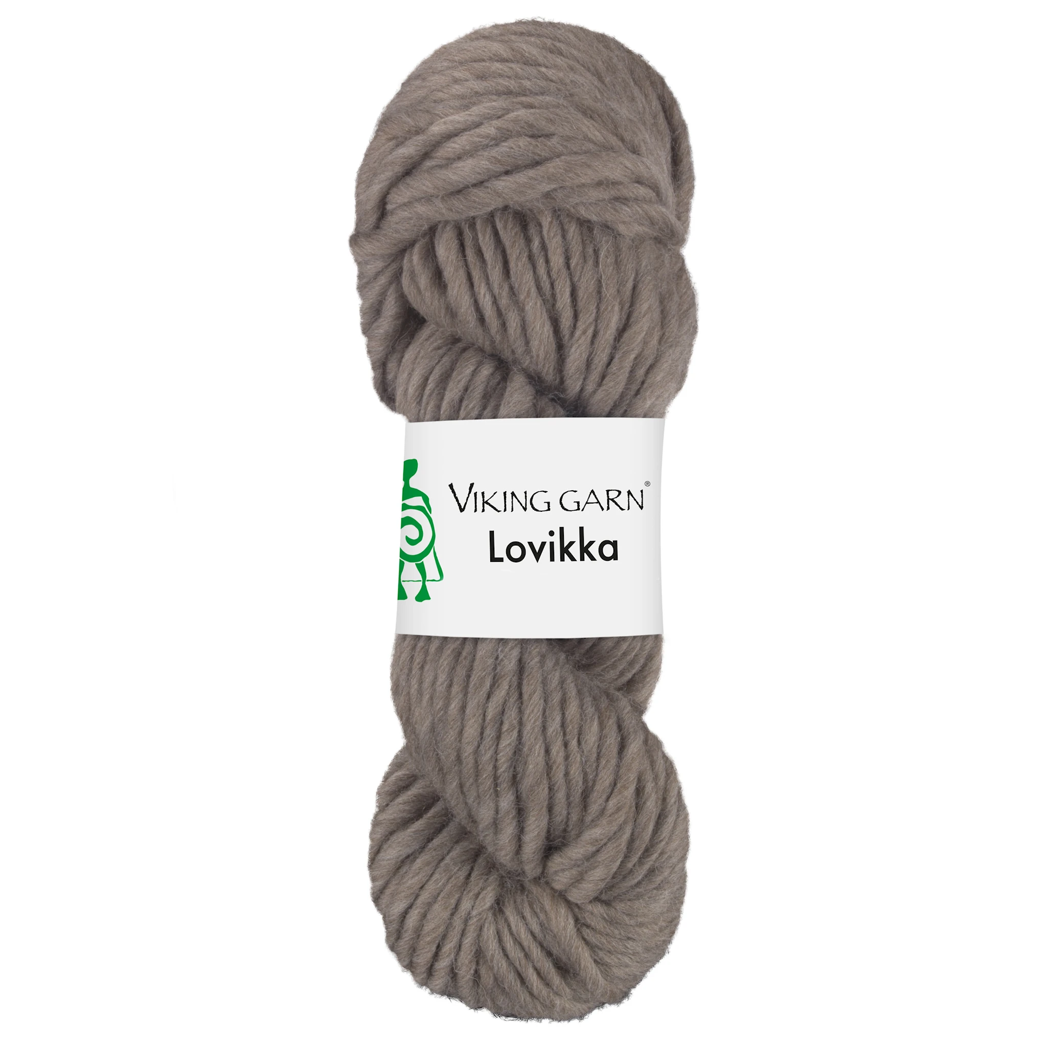 Produktbild för Lovikka 100 g Mellanbrun 209 Viking Garn