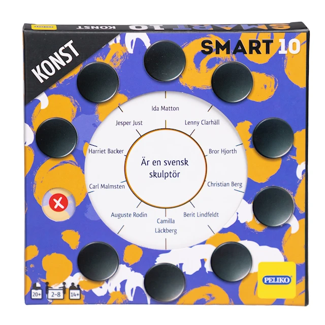 SMART10 Frågekort Konst (SE)