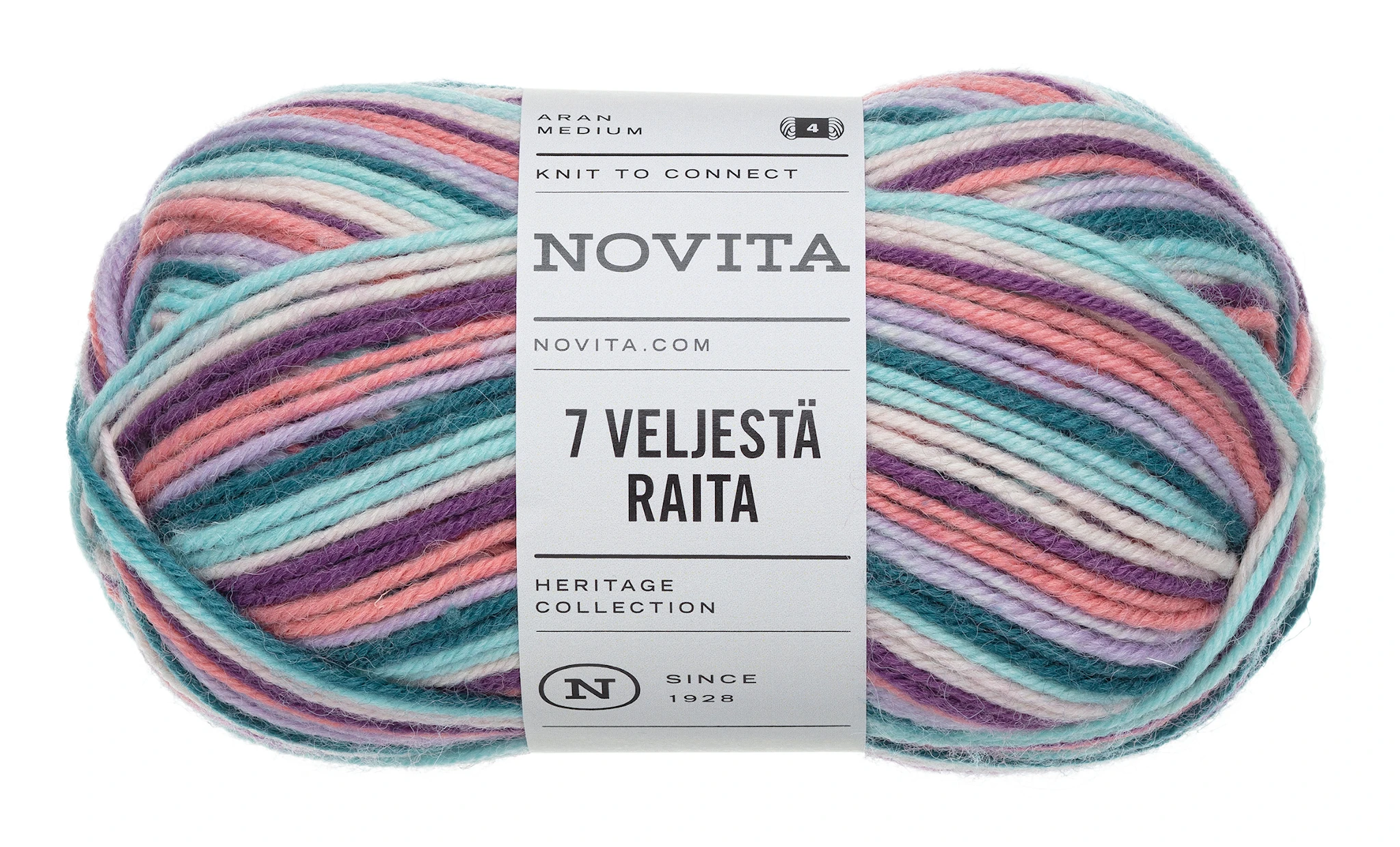 Produktbilde for 7 Brødre Raita Garn Ullmiks 100 g Novita